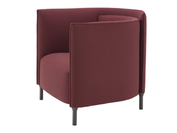 HEMICYCLE - Fabric armchair with armrests by Ligne Roset - view 3